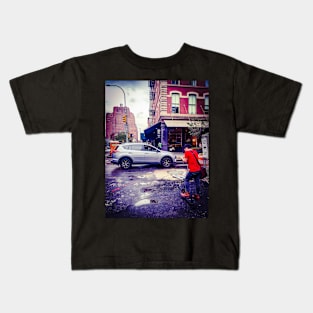 West Broadway Chamber Street Manhattan NYC Kids T-Shirt